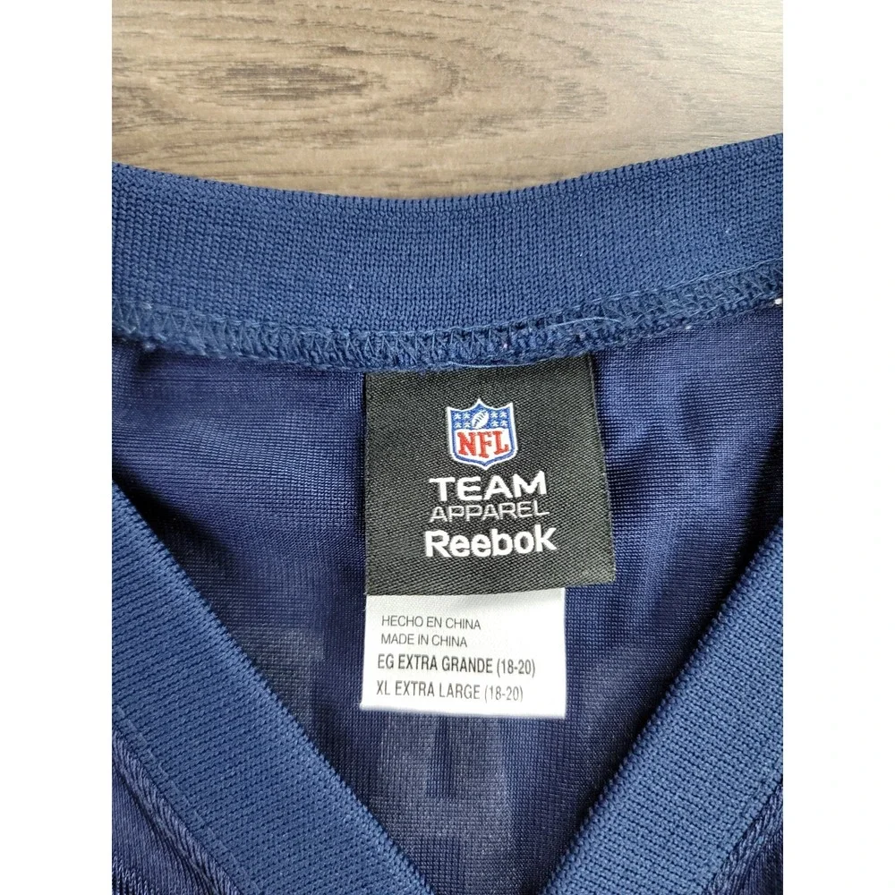 Tom Brady New England Patriots Jersey Reebok On Field Size XL Kids Youth NFL #12